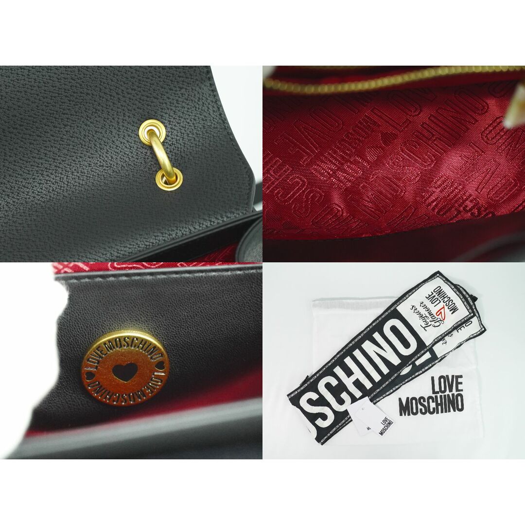 MOSCHINO - 本物 ラブモスキーノ LOVE MOSCHINO スカーフ付き 2WAY
