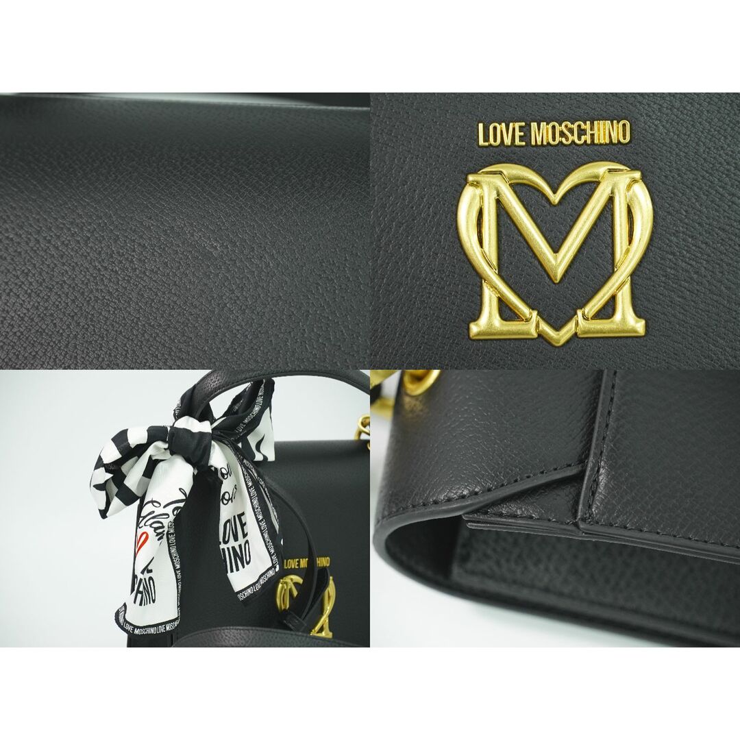 MOSCHINO - 本物 ラブモスキーノ LOVE MOSCHINO スカーフ付き 2WAY
