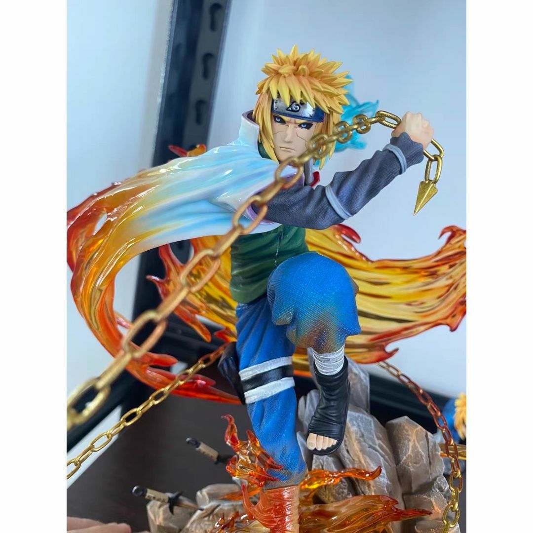 ナルト 波風ミナト ガレージキット 塗装済み完成品 フィギュア 1/8