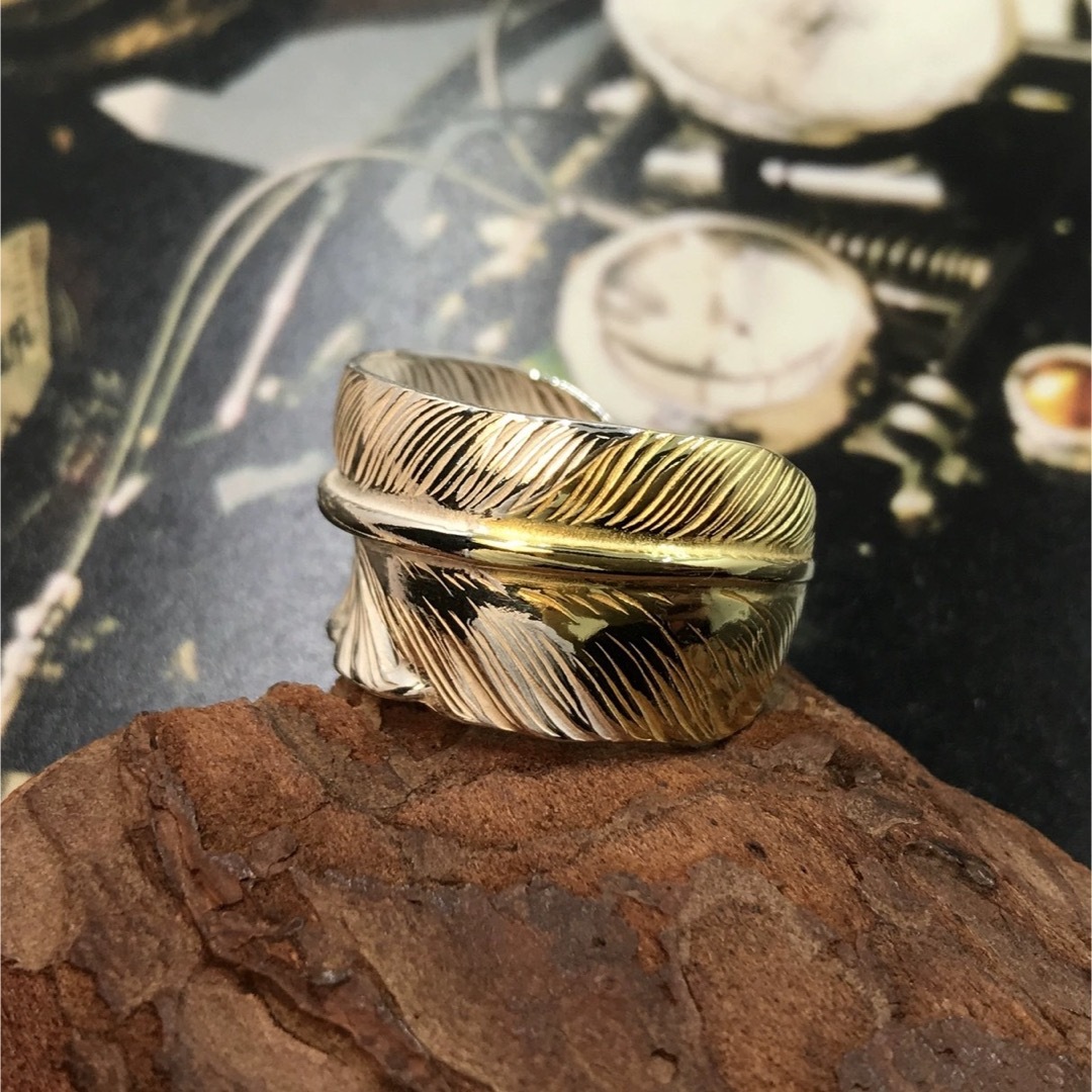 goro's - 18k特大先金フェザーリングの通販 by J's shop｜ゴローズなら