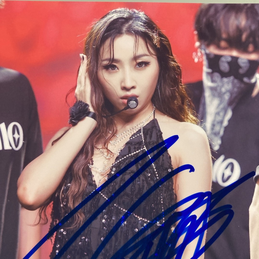 コン・ミンジ直筆サイン入り2Lサイズ写真…Minzyの通販 by モーラス