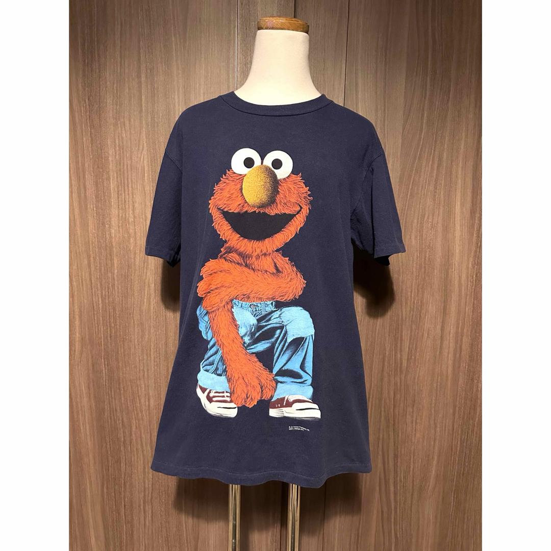 CHANGES - 90年代USA セサミストリート エルモ シングルステッチ