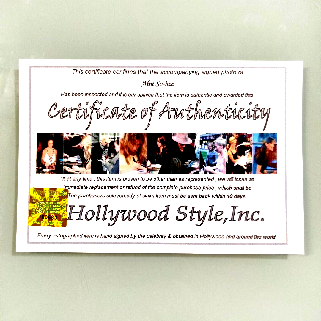 アン・ソヒ直筆サイン入り2Lサイズ写真…ワンダーガールの通販 by まこ