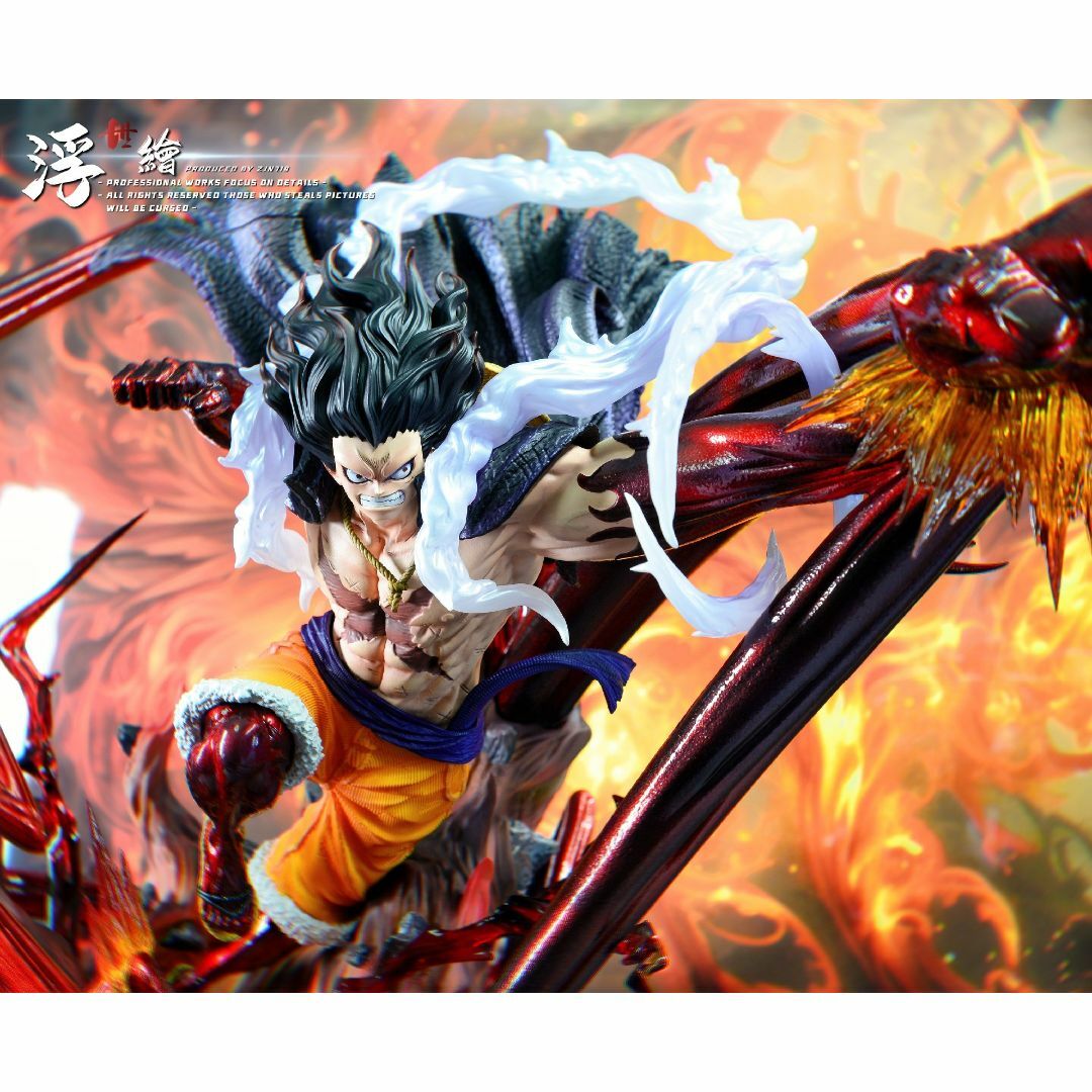 ワンピース ニカ ルフィ ギア4 スネイクマン フィギュア ガレージ