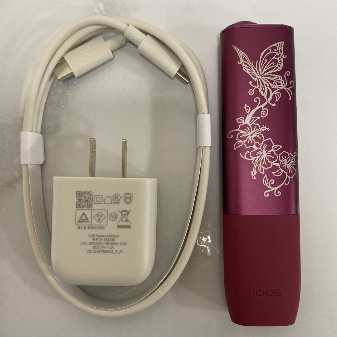 IQOS - iQOS ILUMAONE アイコス イルマワン レーザー加工 アゲハ蝶