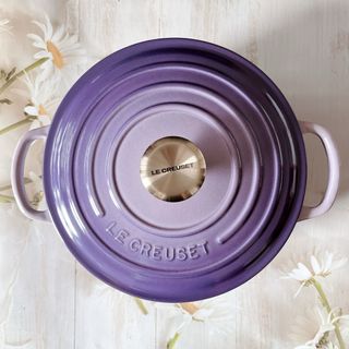 LE CREUSET - ♡ルクルーゼ ココットロンド ブルーベルパープル 20cm