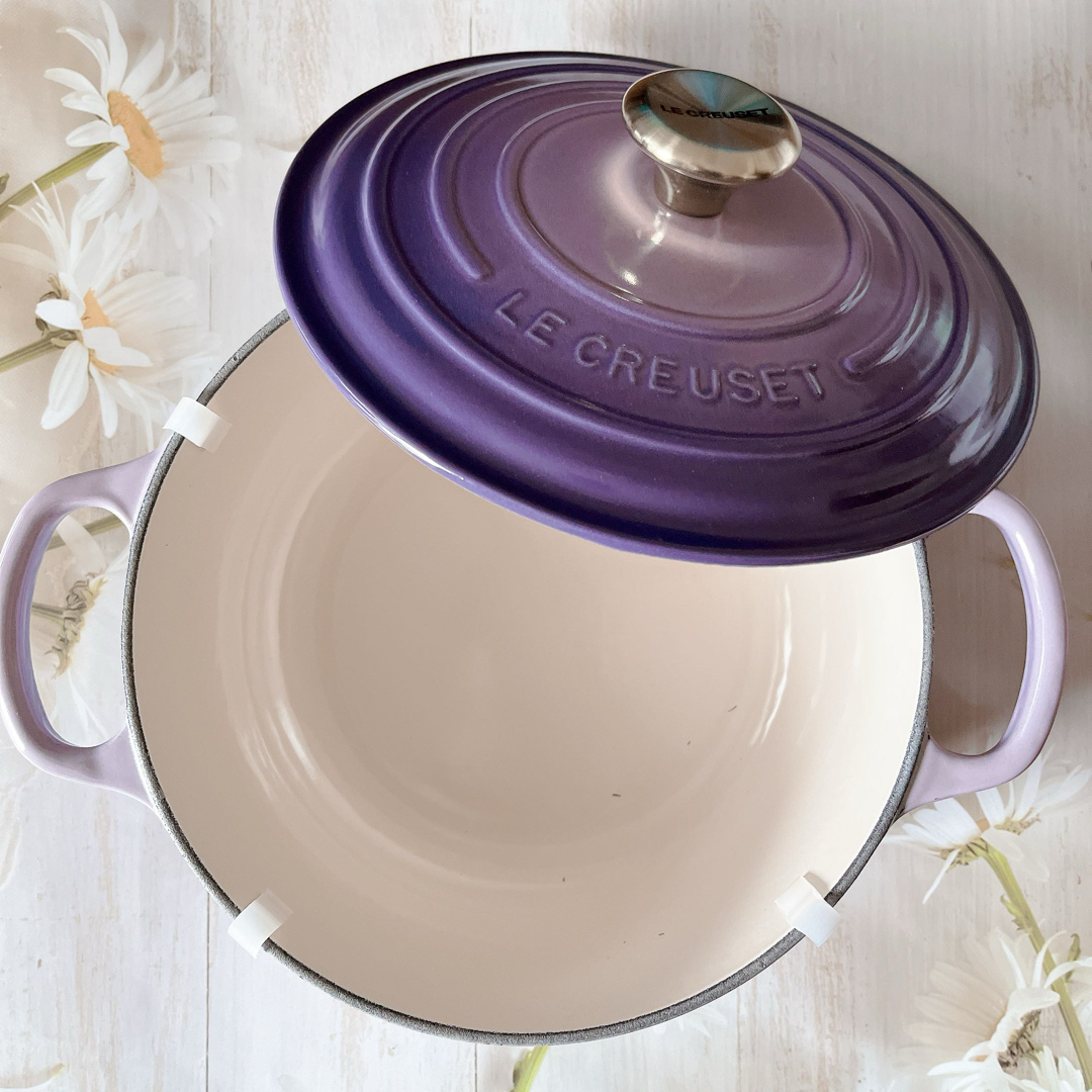 LE CREUSET - ♡ルクルーゼ ココットロンド ブルーベルパープル 20cm