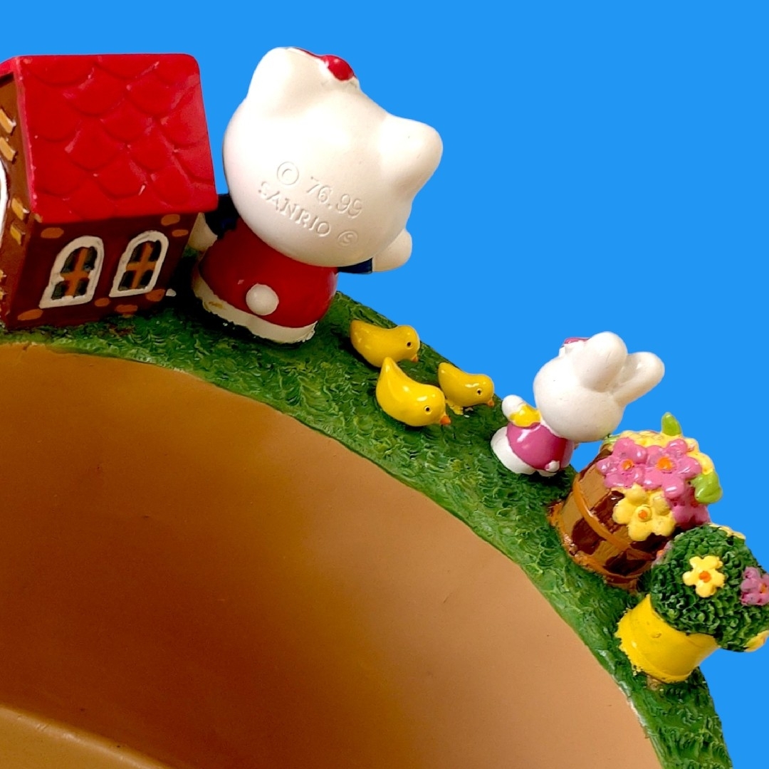 ハローキティ - 激レア 未使用 ハローキティ 陶器フラワーポット