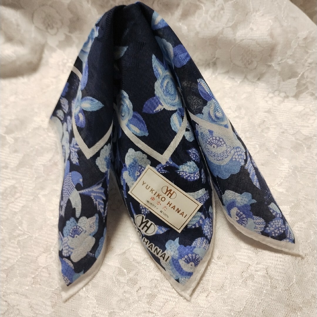 Yukiko Hanai - YUKIKO HANAI ハンカチ【ゆかた】☆新品未使用☆ゆかた