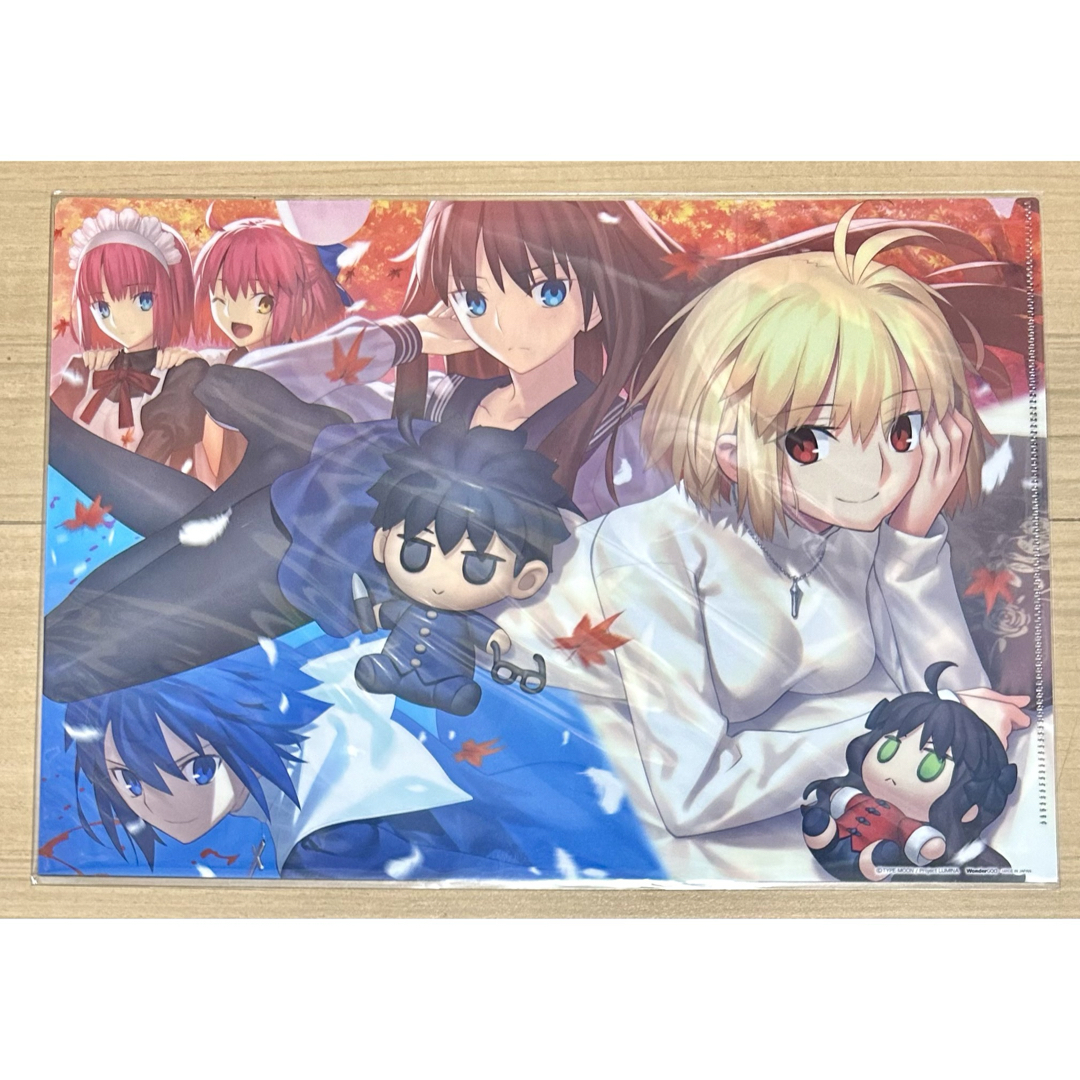 TYPE-MOON メルティブラッド 特典 クリアファイル 月姫 アルクェイドの