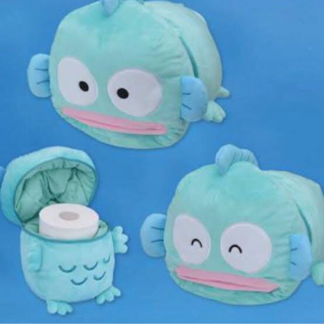 サンリオ - ハンギョドン プレミアムロール ティッシュカバー 2点