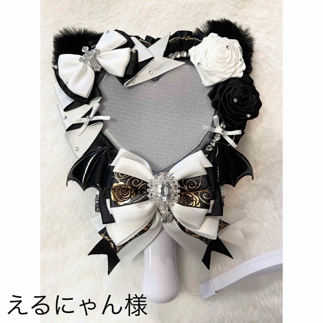 ペンライトデコ作品例 完成確認ページ オーダーページの通販 by みく's