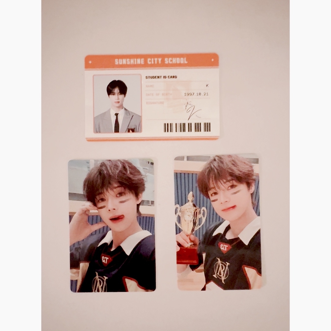 &TEAM - 【匿名配送】&TEAM K ケイくん トレカ 学生証 3枚セットの通販