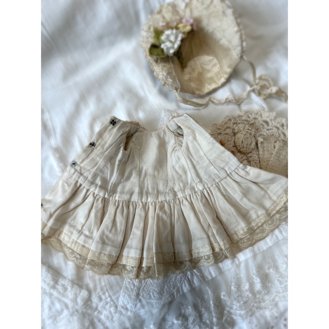 ビスクドール アンティークドール 26〜28㎝ドレスの通販 by ローゼル's