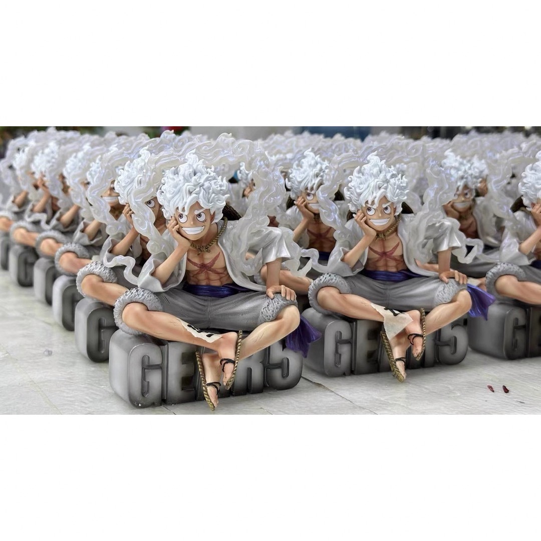 ONEPIECE ルフィ ギガ5 ニカ スタチューフィギュア ガレージキットの