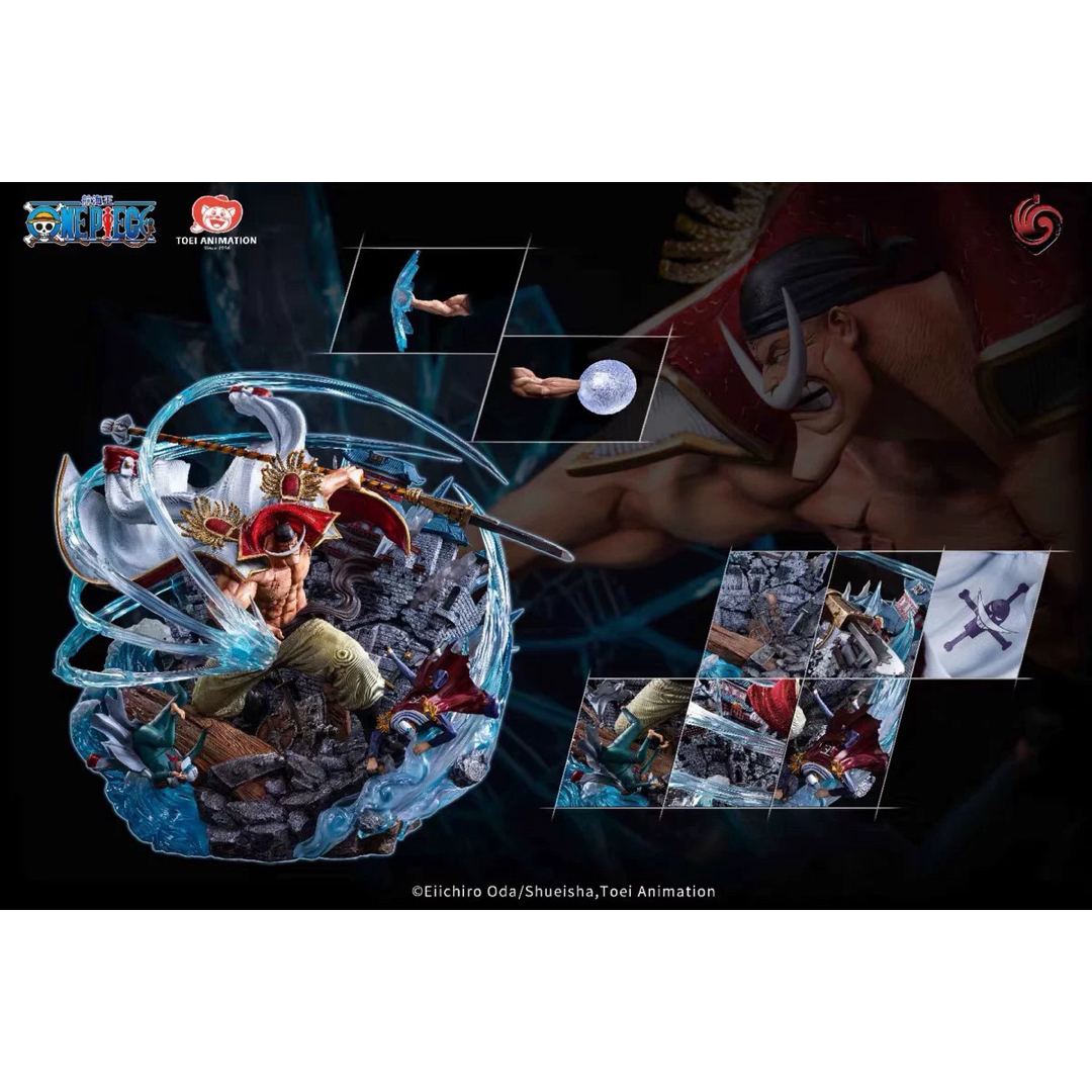 ONEPIECE 頂上戦争 白ひげ スタチュー ガレージキット フィギュアの