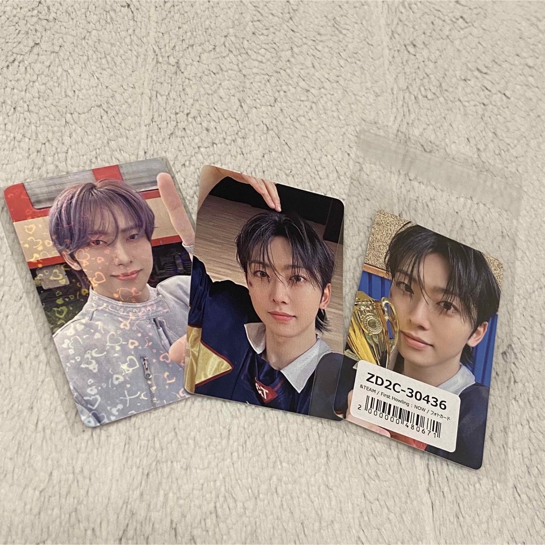 &TEAM - &TEAM フウマ FUMA トレカセット 3枚の通販 by n's shop｜エン