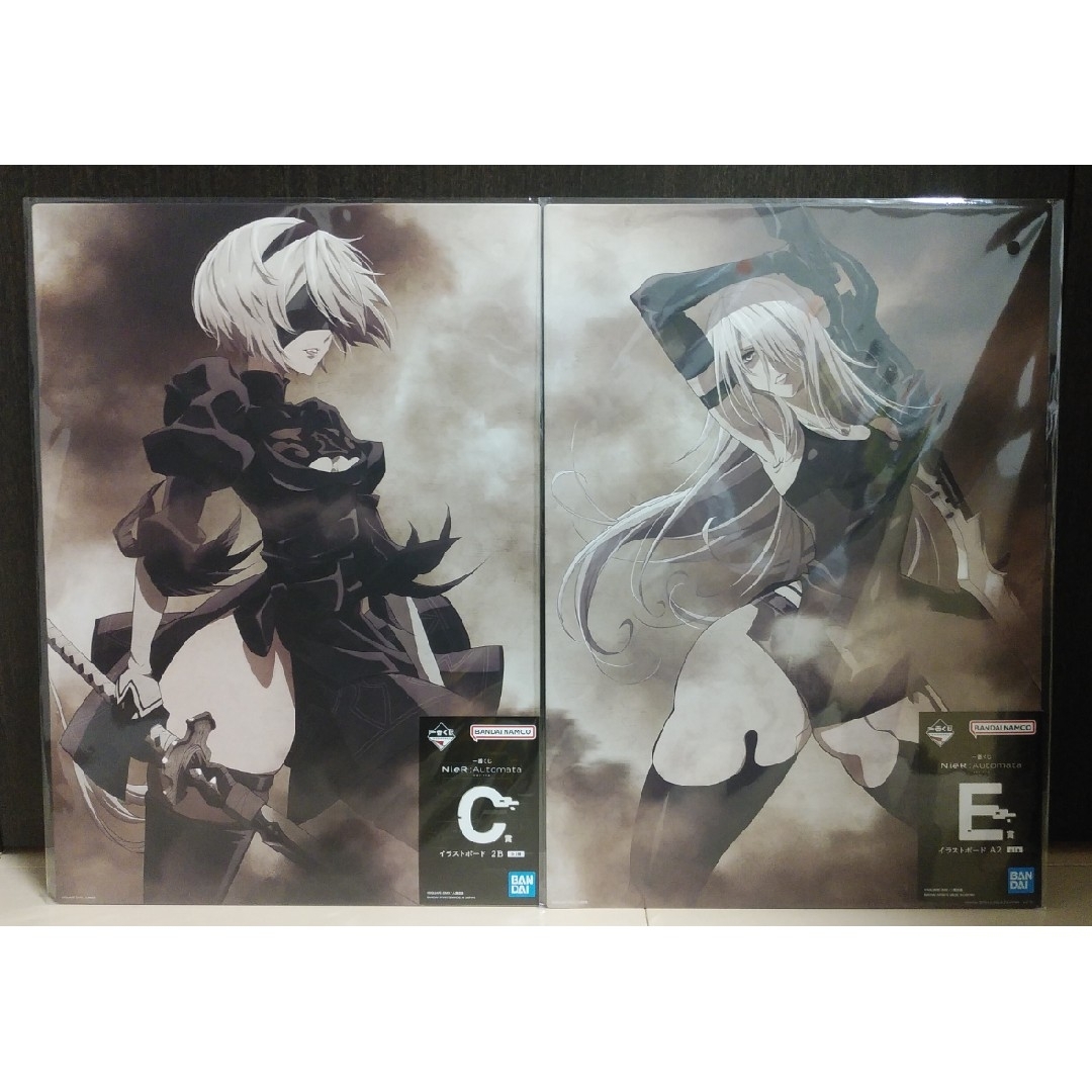 一番くじ NieR Automata ニーア イラストボード 2B A2の通販 by