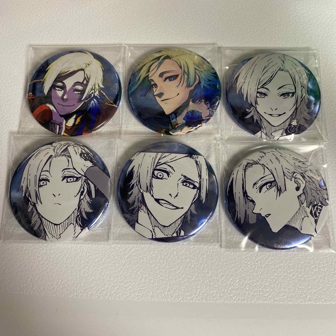 未開封ブルーロック展 ミヒャエル・カイザー 推しキャラバッジ ブルー