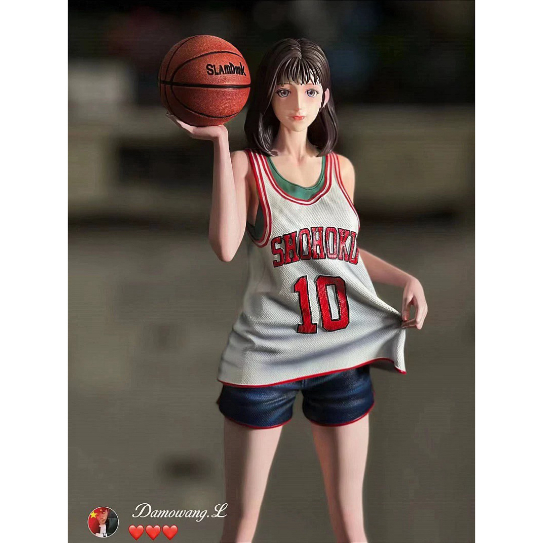 スラムダンク 赤木晴子 1／4フィギュア ガレージキット スタチューの