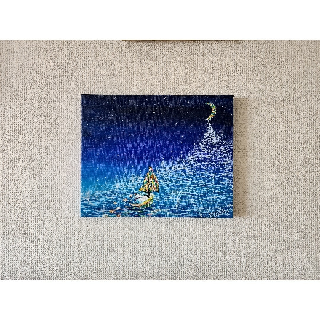 風景画 海の絵 サーフィン サーフィンアート 絵画 自然 夏 波の絵