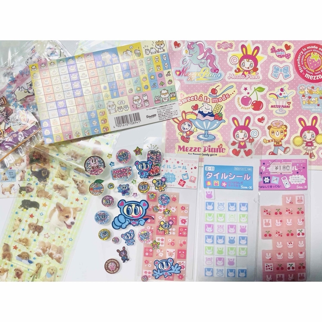 平成レトロ タイルシールやちゃお付録など 詰め合わせ 12点の通販 by