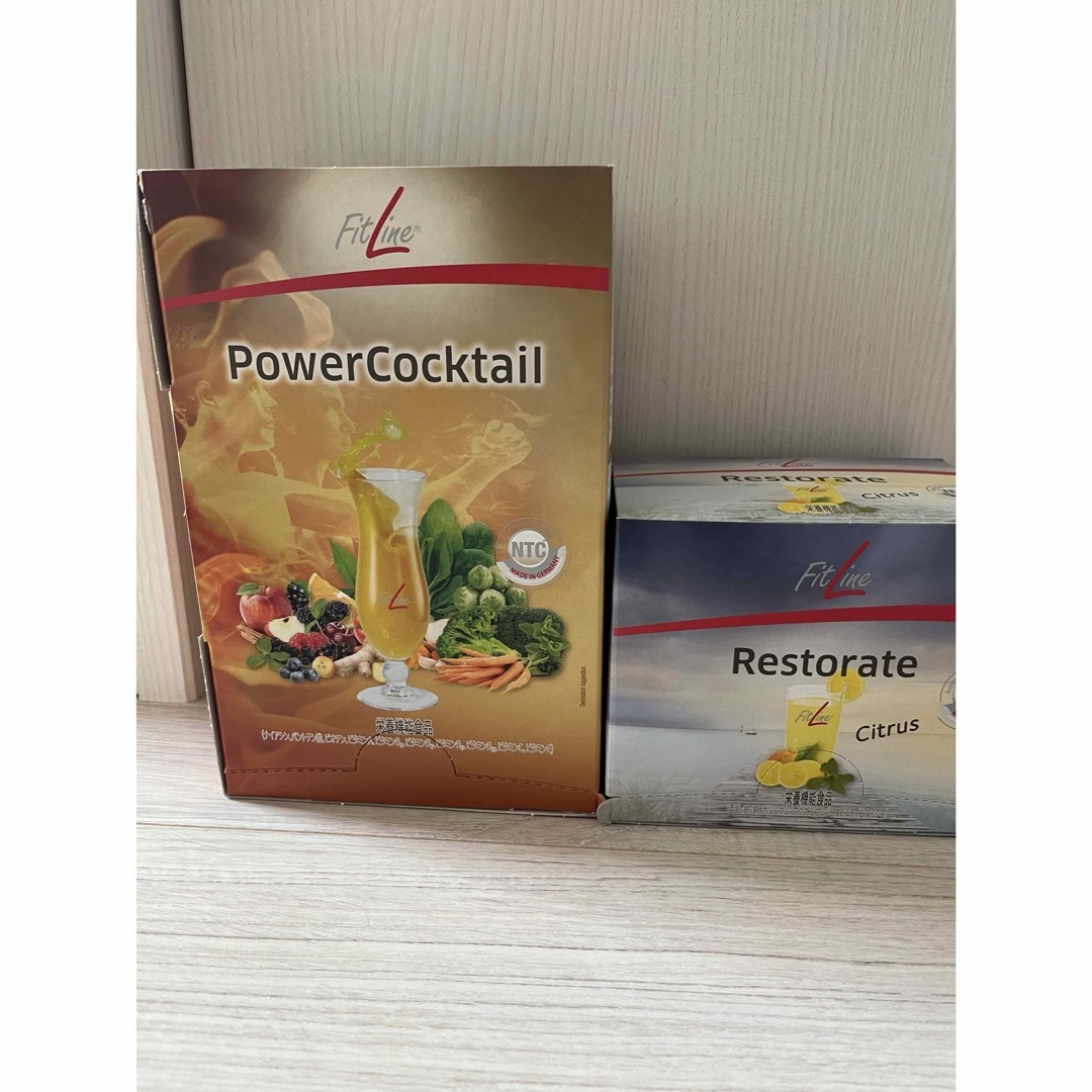 フィットライン 酵素 パワーカクテル レストレイト 2箱セット