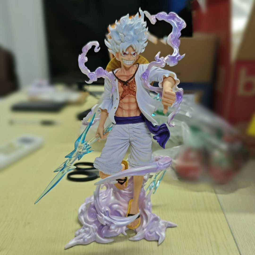 ワンピース ルフィ ギア5 ニカ ガレージキット フィギュア 塗装済み