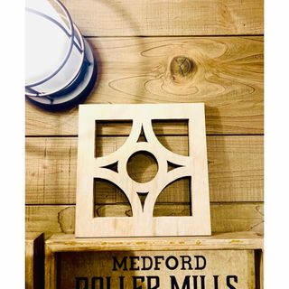 木製 花ブロック 沖縄ブロック 透かしブロック リゾートインテリア