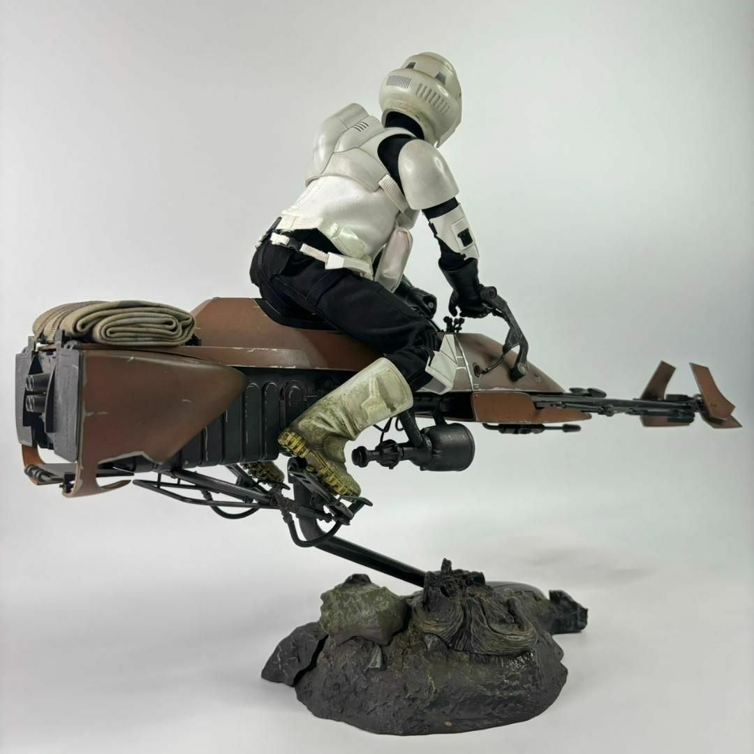 Hot Toys - SIDESHOW 1/6 スターウォーズ スピーダーバイク&スカウト