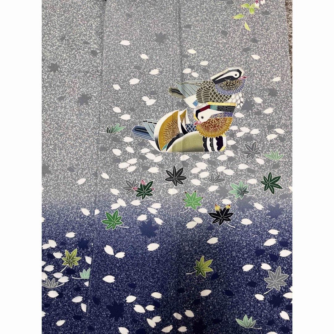 TOKIO - 新品未使用‼️ 友禅 人間国宝 羽田登喜男 落款入り おしどり