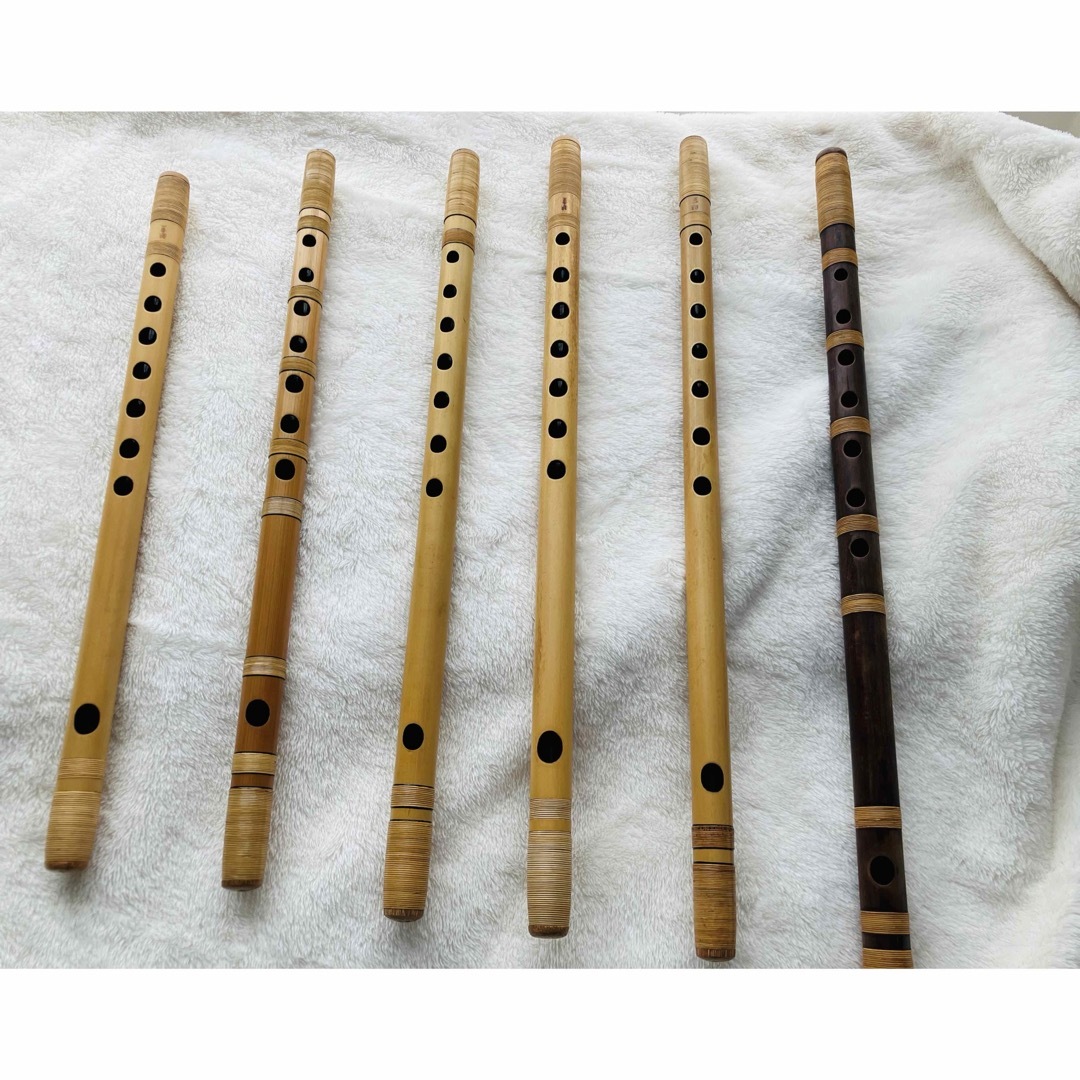 篠笛 朗童 六本まとめ売りの通販 by Anrie's shop｜ラクマ