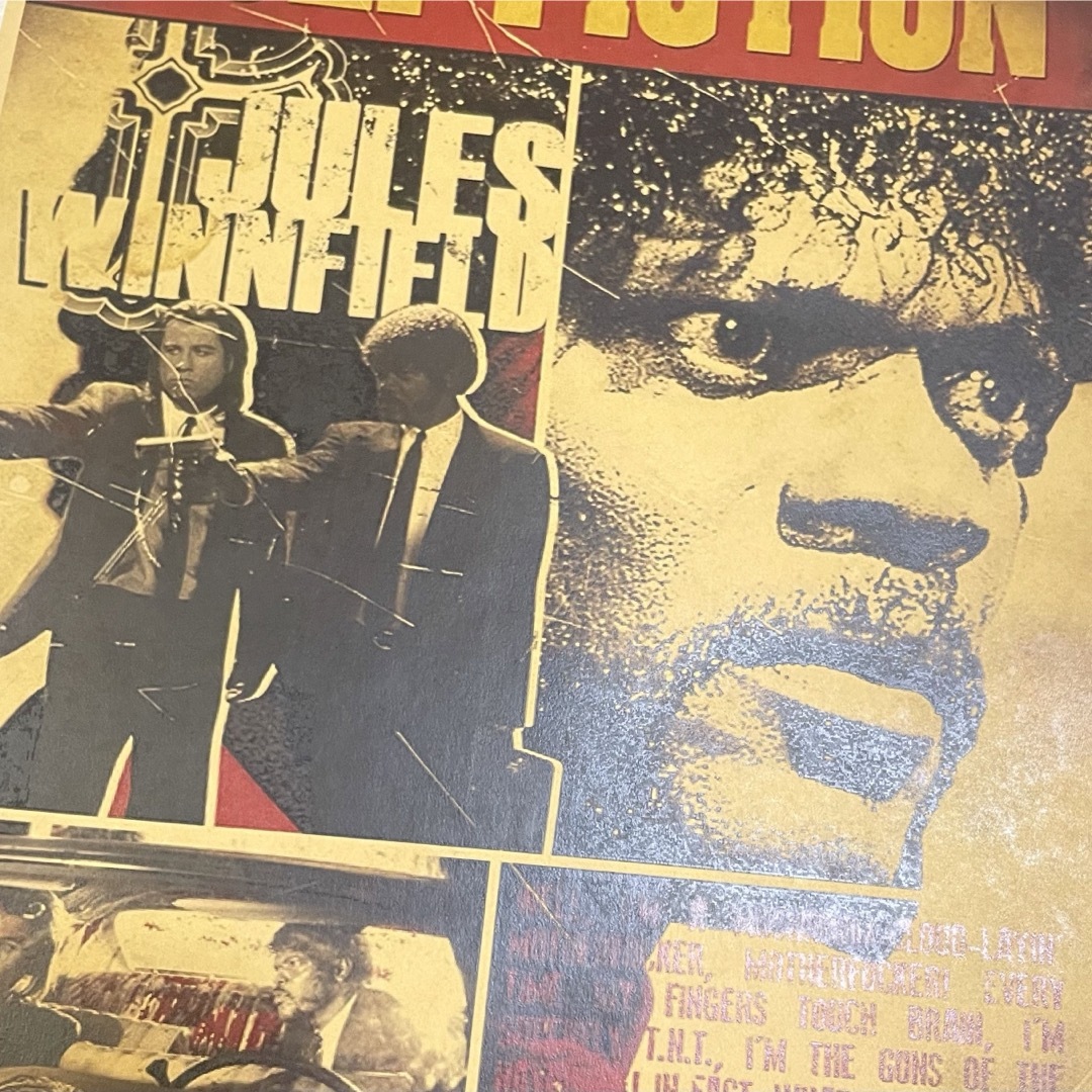 K559A3 パルプフィクション 映画 ポスター クエンティン