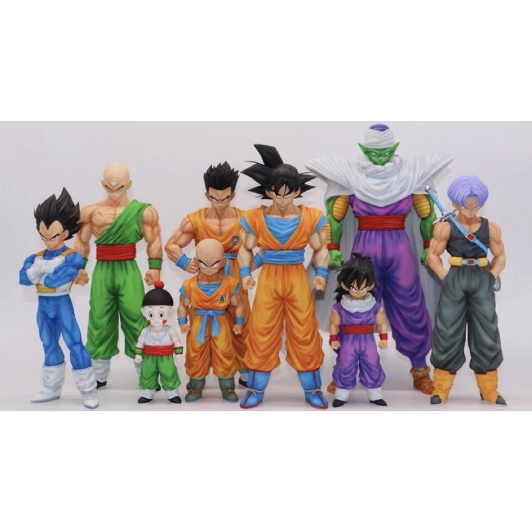 ドラゴンボール 9人セット フィギュア PVC製品 ガレージキットの通販