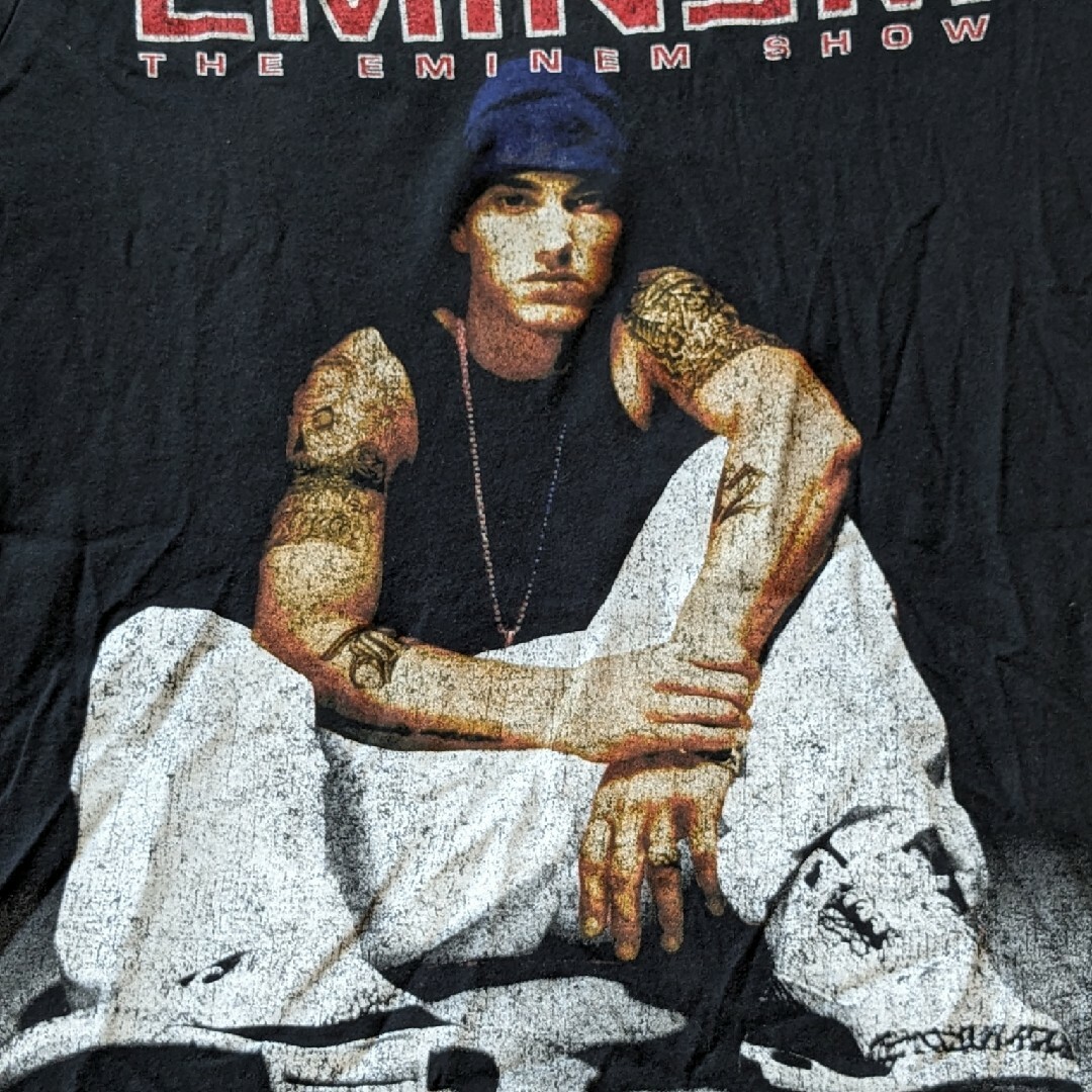 エミネム THE EMINEM SHOW Tシャツ 黒色 ブラック コピーライトの通販