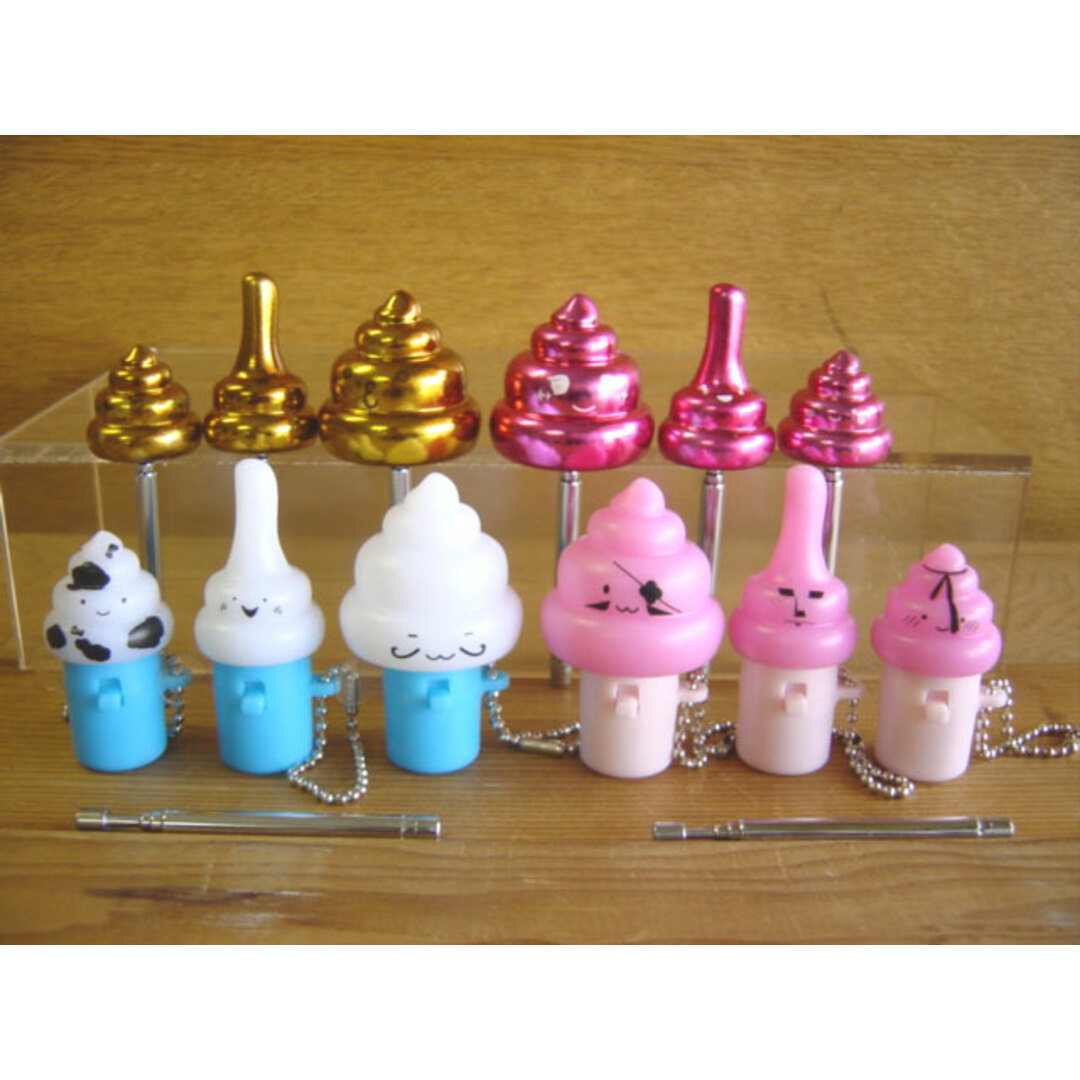 ♯Gpi22AL金ぴかうんち棒うんちライト棒&うんちライト全12種