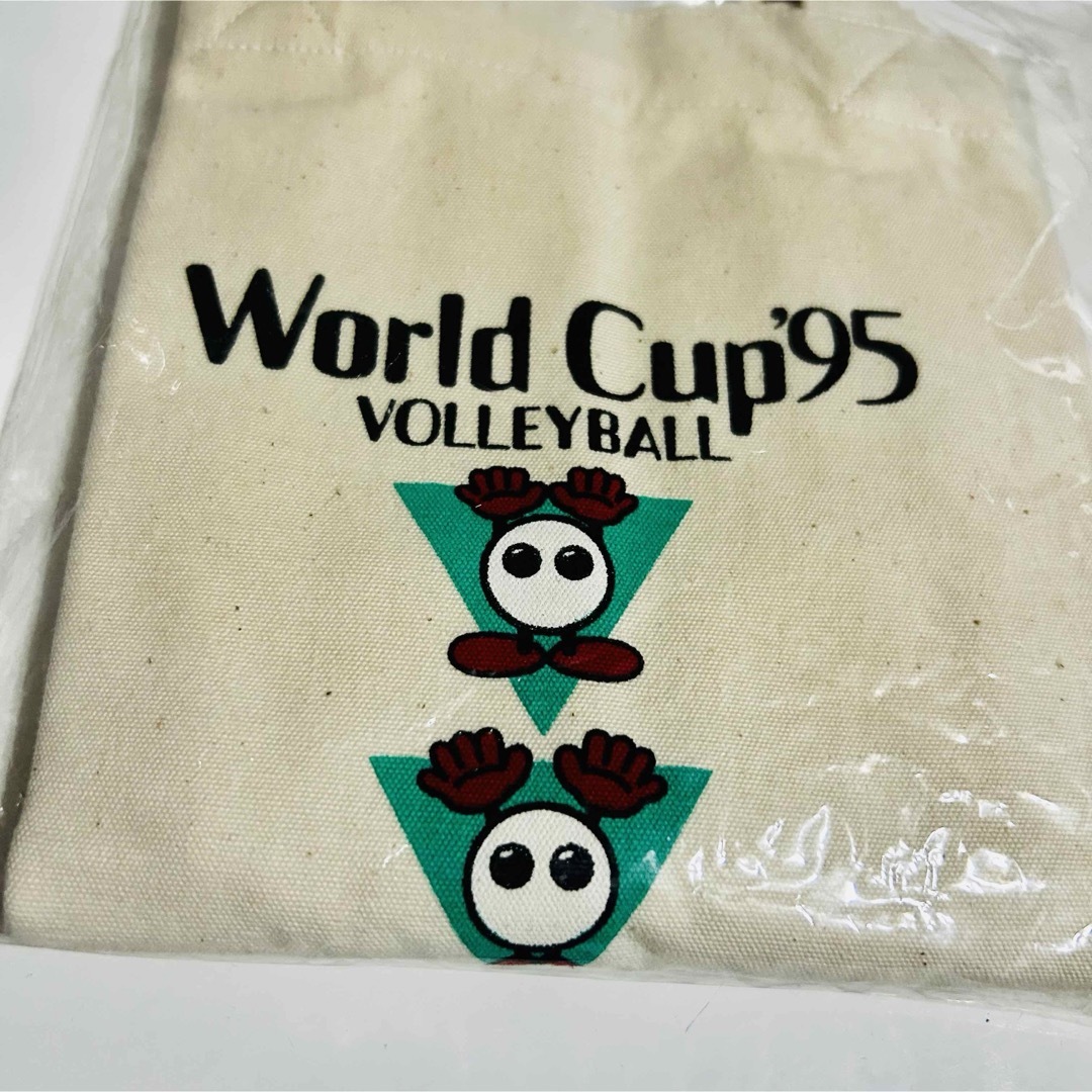発送可】バレーボール ワールドカップ 95 トートバッグ パンフ バボ