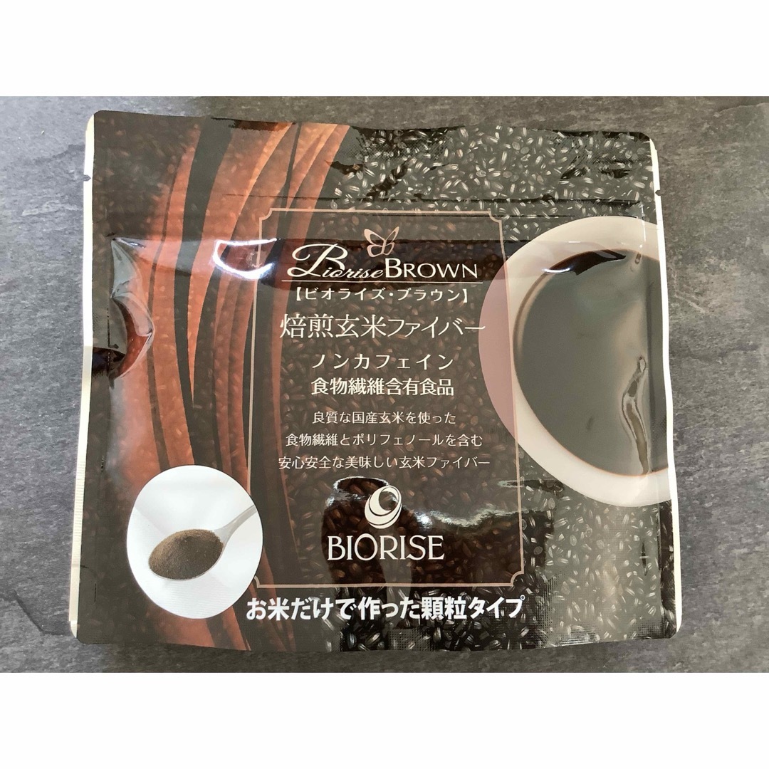 ビオライズ ブラウン 焙煎玄米ファイバー6袋