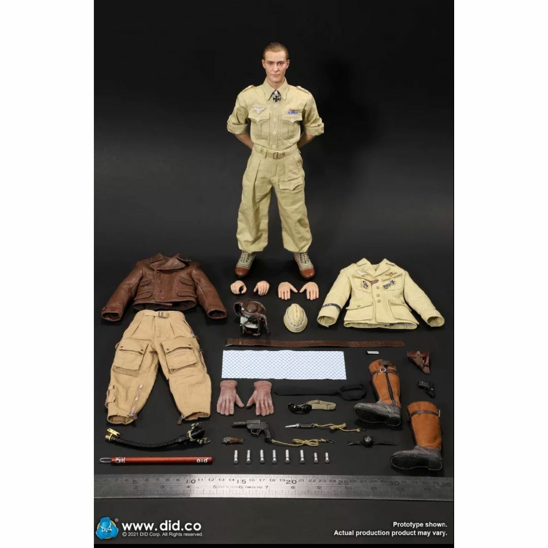 DID 1/6 WW2 ドイツ空軍 エース・パイロット アフリカの星 未開封新品