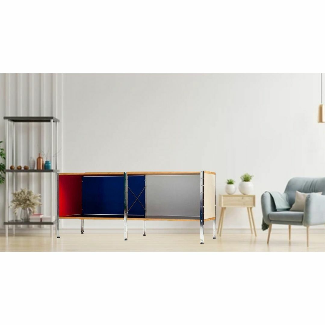 Eames イームズ ESU100 ストレージユニット シェルフ ラック タン