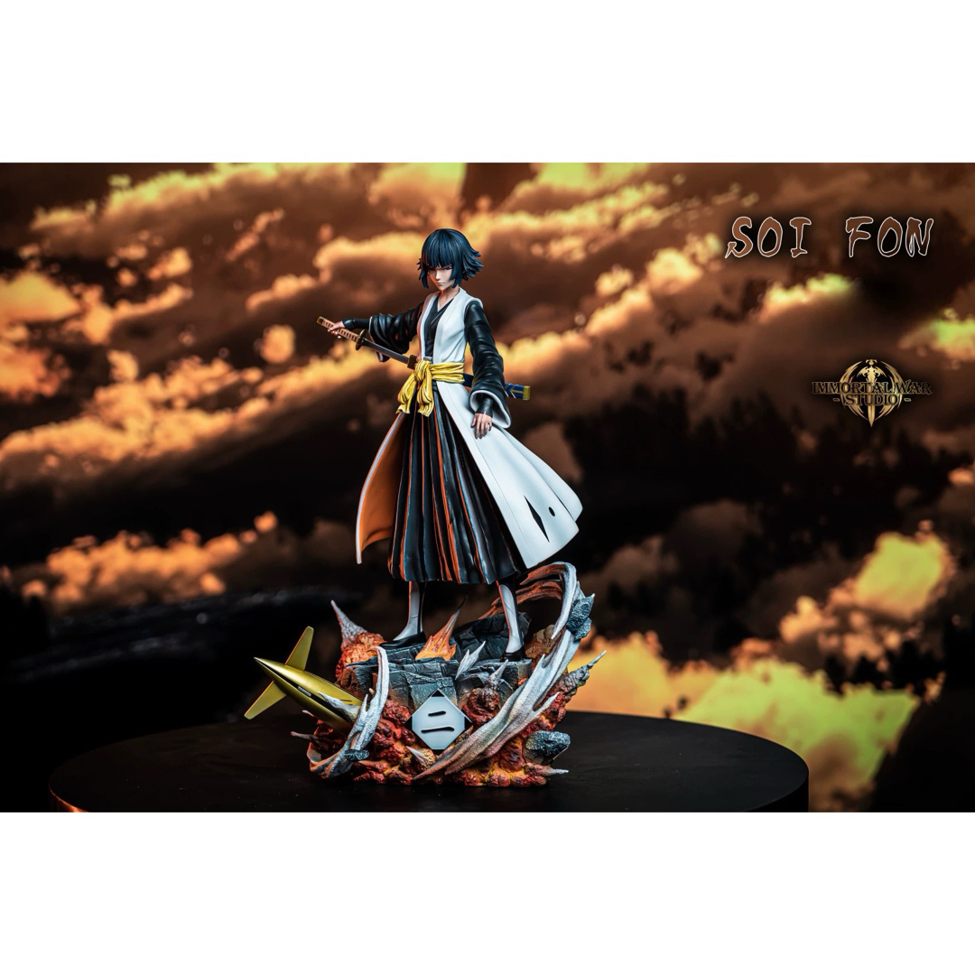 BLEACH 砕蜂 そいふぉん 1／6フィギュア ガレージキット スタチューの