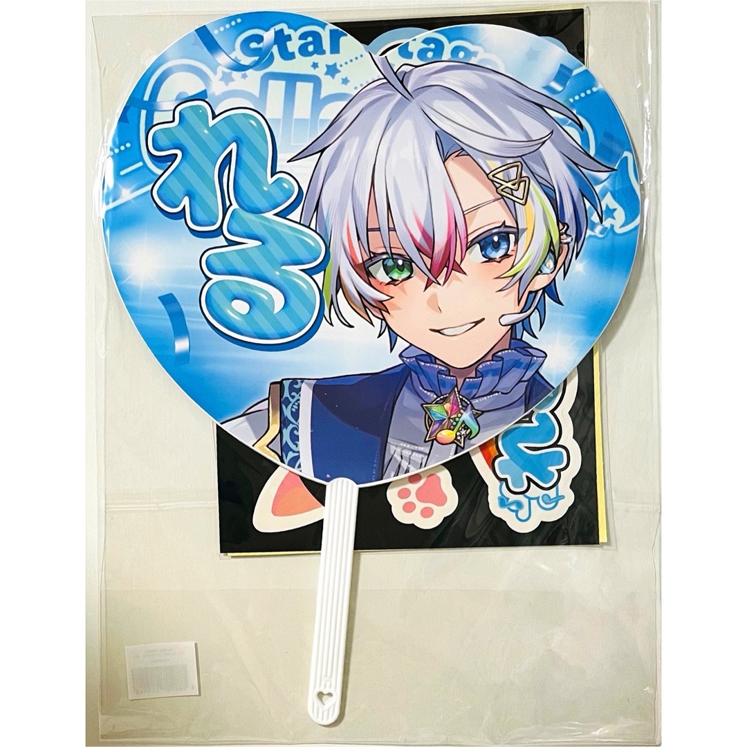 新品☆すたぽら【Relu】ステッカー付きファンサうちわの通販 by ♡'s