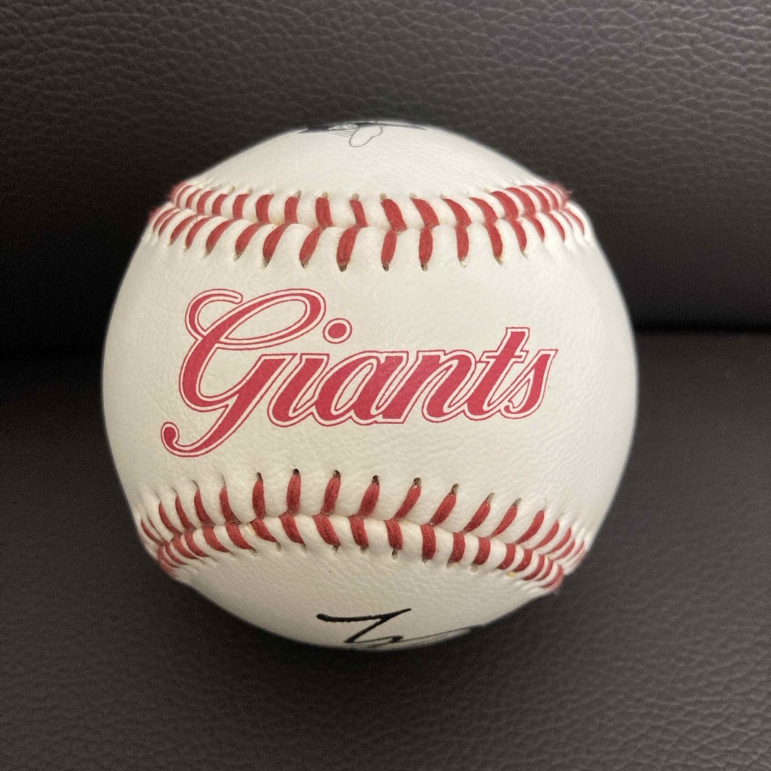 読売ジャイアンツ - 二岡智宏 サインボール レプリカ 読売ジャイアンツ