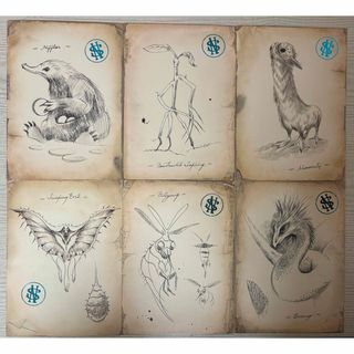 ファンタスティックビースト ポストカード ミナリマ ファンタビの通販