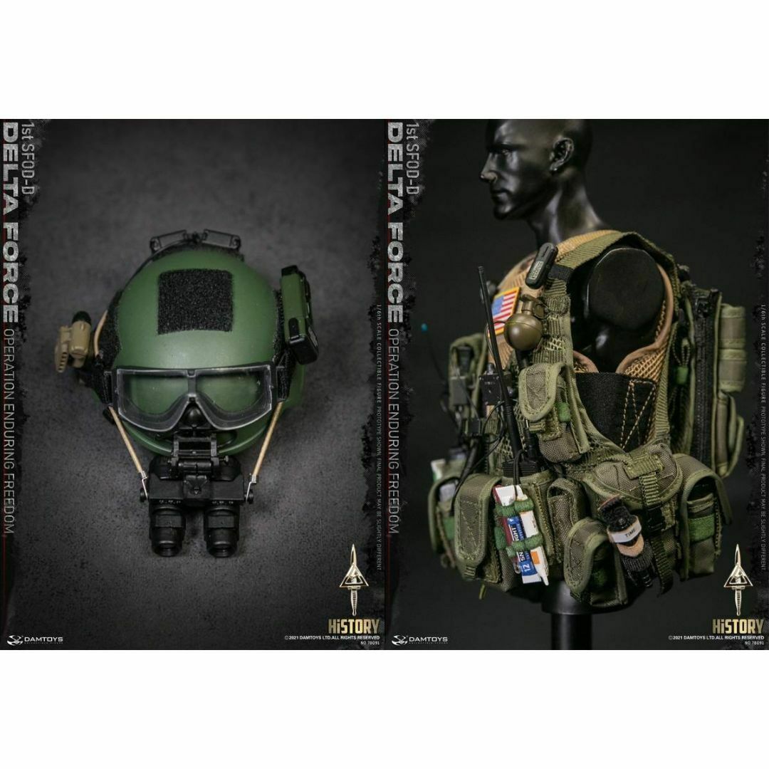 DAMTOYS 1/6 デルタフォース 1st SFOD-D Operationの通販 by ピリピ