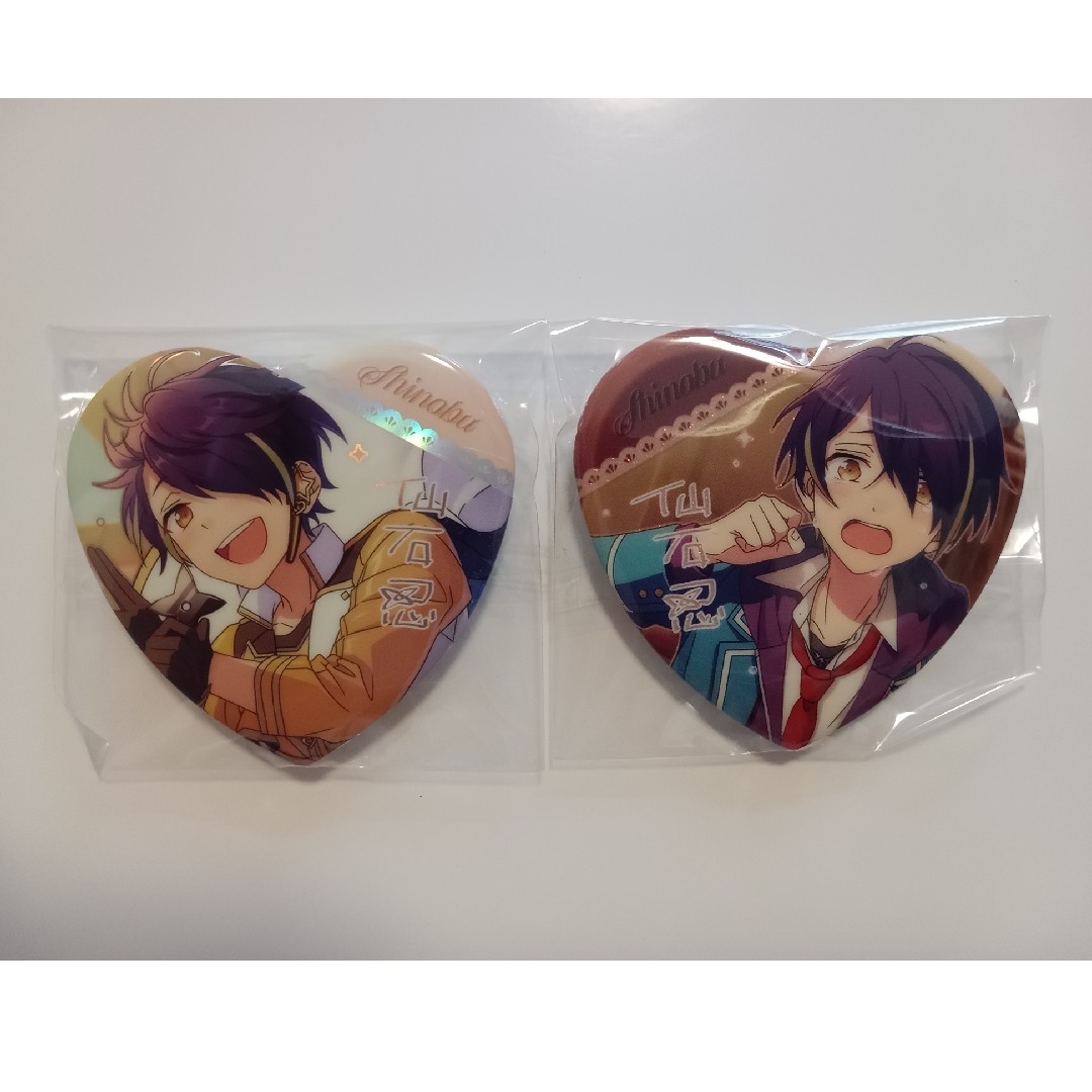 仙石忍あんスタホワイトデーハート缶バッジ100個セット