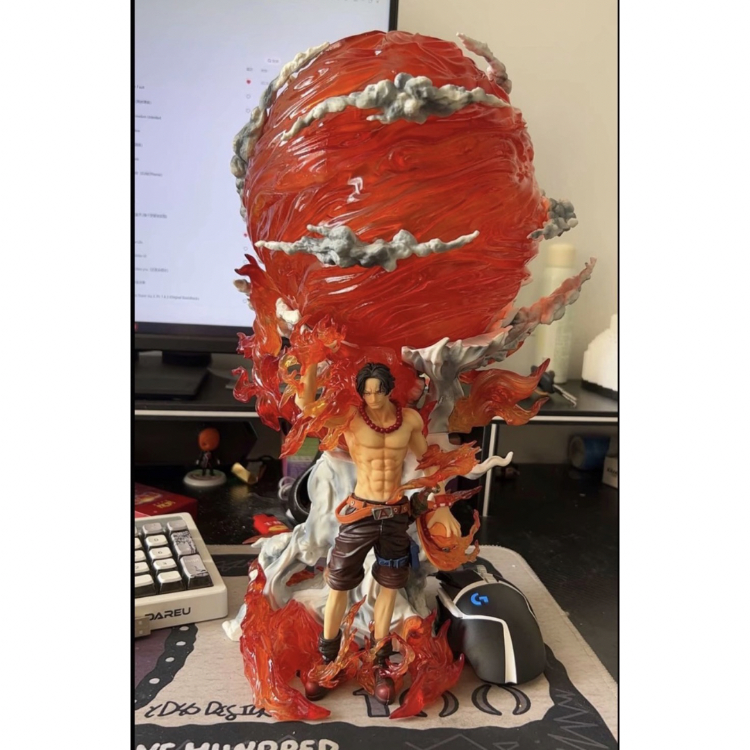 ワンピース エースフィギュア PVC製品 ガレージキットの通販 by 直接