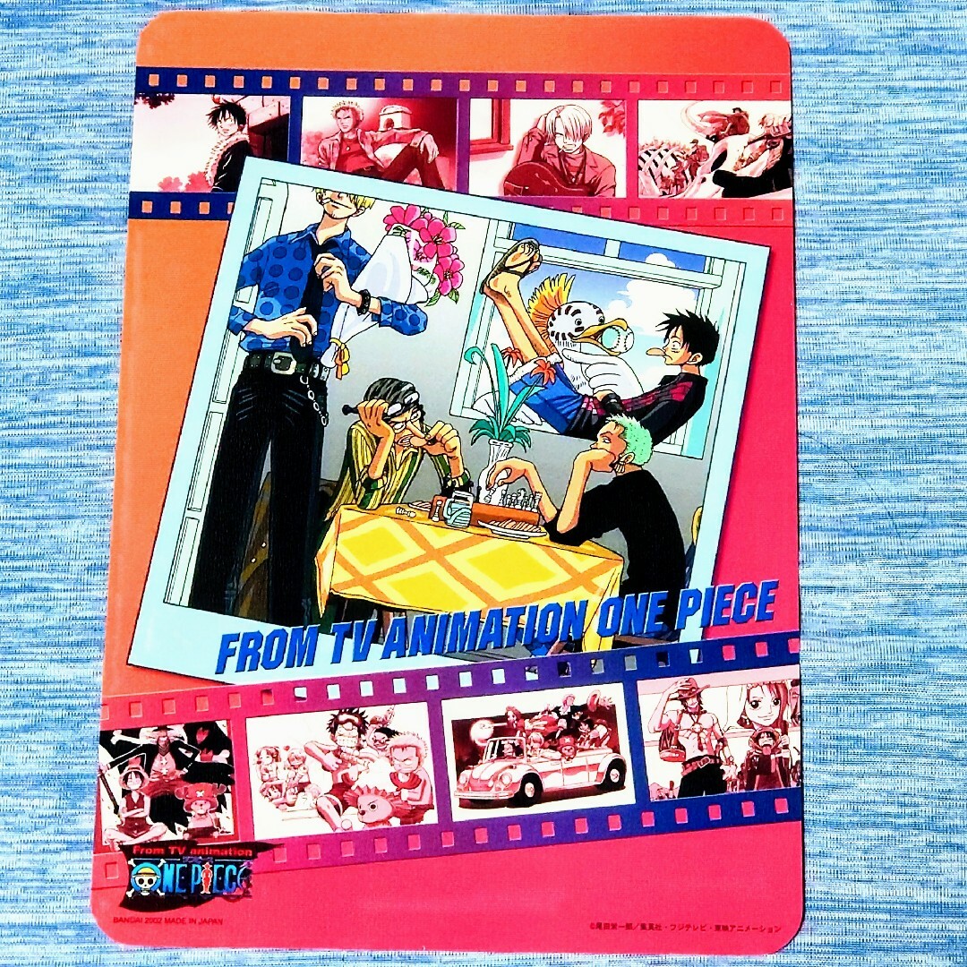 ONE PIECE - ワンピース ジャンボカードダス ルフィ ゾロ サンジ ナミ