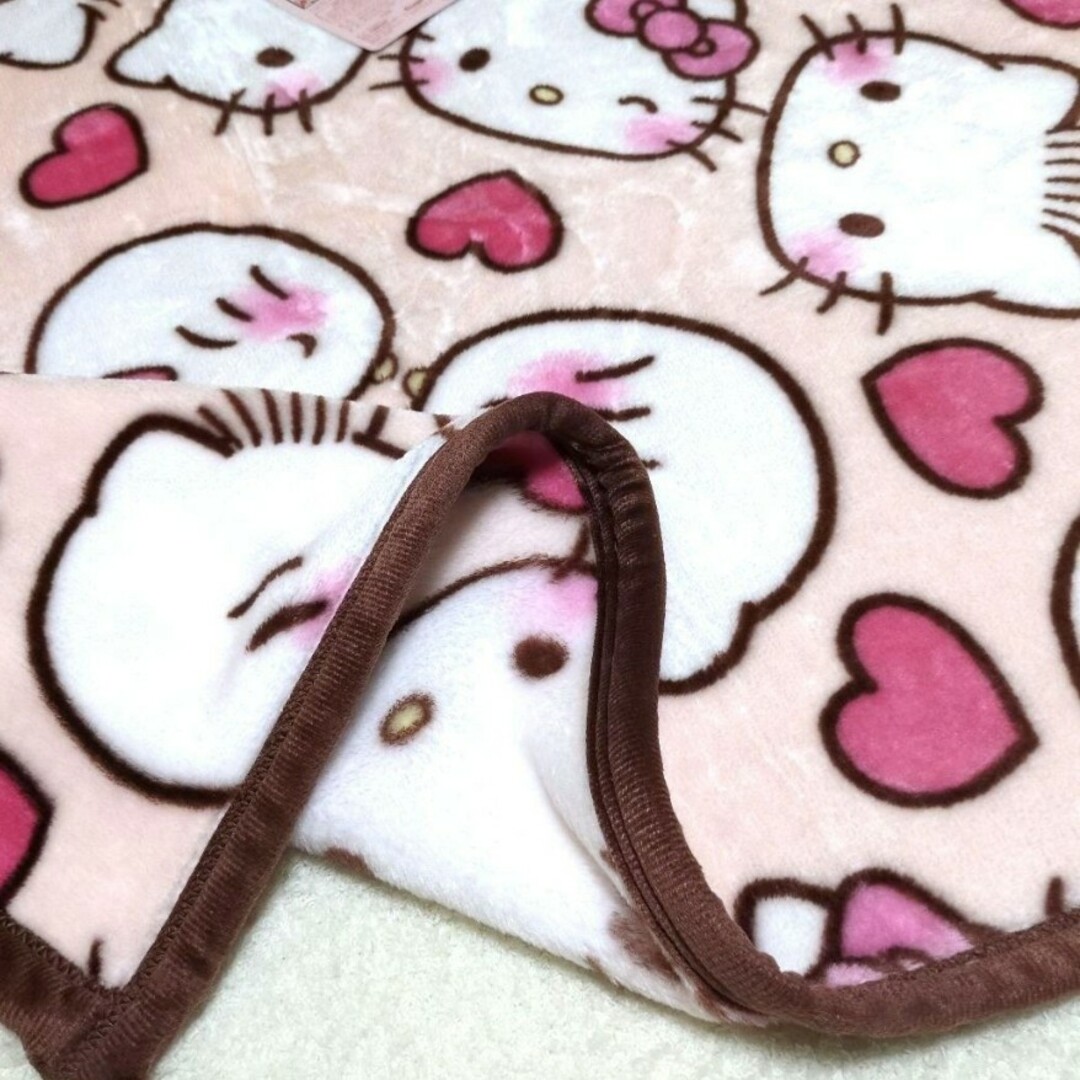 ハローキティ - ハローキティ ブランケットひざ掛け膝掛けひざかけ防寒