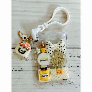 ガチャ詰めポーチ風☆おしゃれ②☆キャンディバックキーホルダーの通販